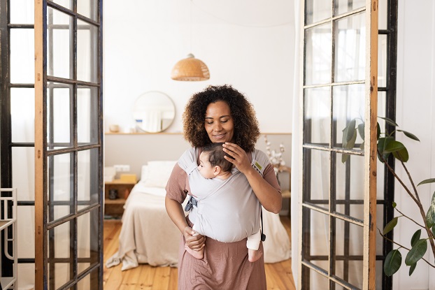 boba.img_alt_prefix Porta-bebé Evolucionário Mochila Pano Boba Bliss Grey