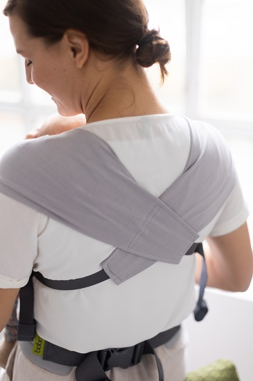 boba.img_alt_prefix Porta-bebé Evolucionário Mochila Pano Boba Bliss Grey