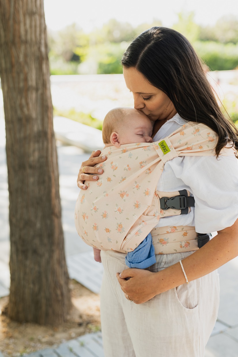 boba.img_alt_prefix Porta-bebé Evolucionário Mochila Pano Boba Bliss Posy