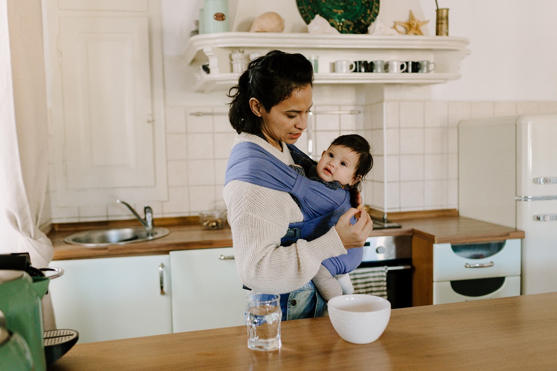 boba.img_alt_prefix Porta-bebé Evolucionário Mochila Pano Boba Bliss Vintage Navy