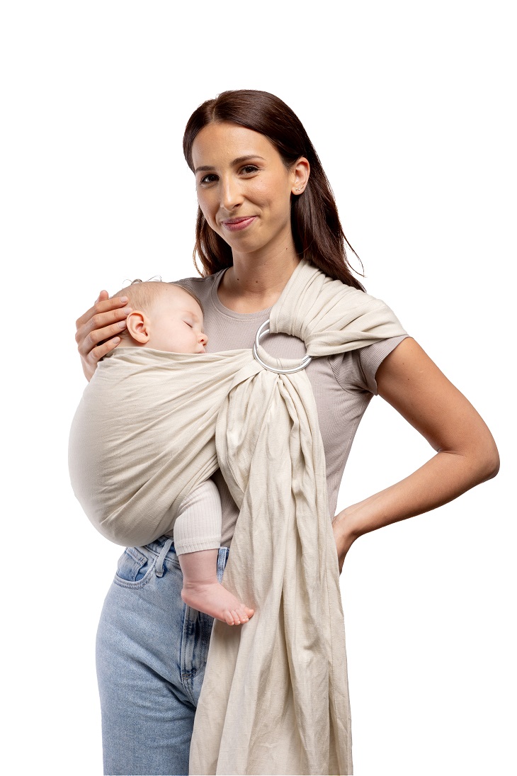boba.img_alt_prefix Porta-bebés Boba Ring Sling Pampas Beige