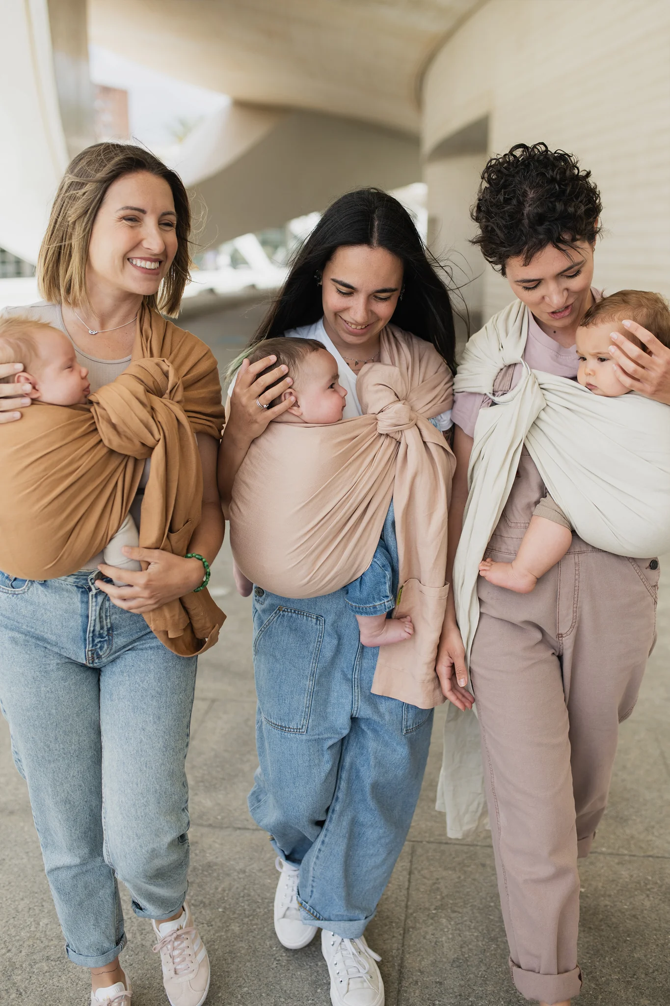 boba.img_alt_prefix Porta-bebés Boba Ring Sling Rye Brown