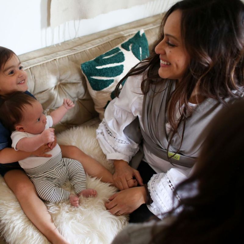 boba.img_alt_prefix Pano elástico porta-bebês Boba Wrap Gray