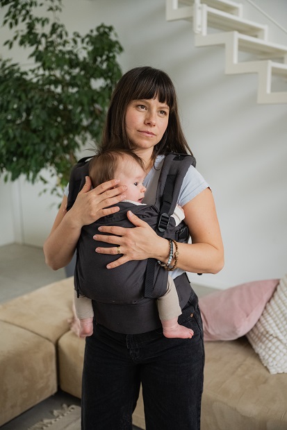boba.img_alt_prefix Mochila Evolucionária Porta-bebé Boba X Charcoal