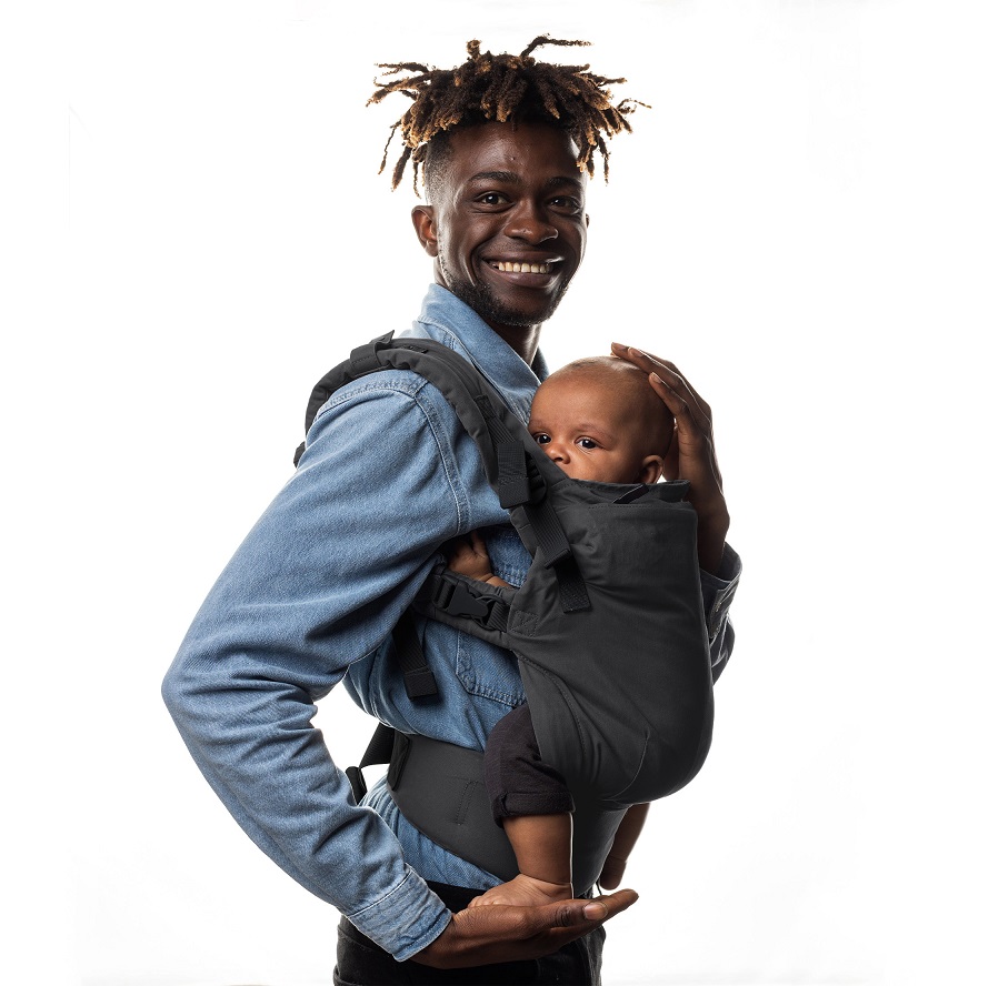 boba.img_alt_prefix Mochila Evolucionária Porta-bebé Boba X Charcoal