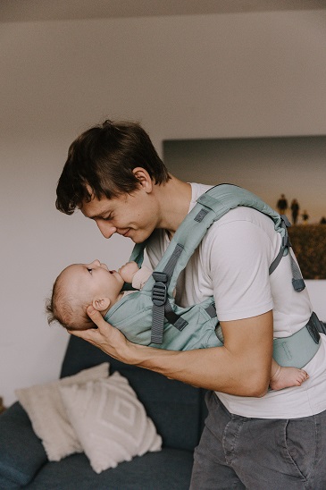 boba.img_alt_prefix Mochila Evolucionária Porta-bebé Boba X Sea Mist