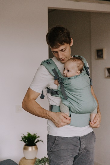 boba.img_alt_prefix Mochila Evolucionária Porta-bebé Boba X Sea Mist