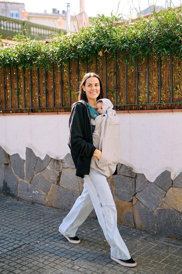 boba.img_alt_prefix Pack Portabebé Boba Wrap Invierno Grey + Grey